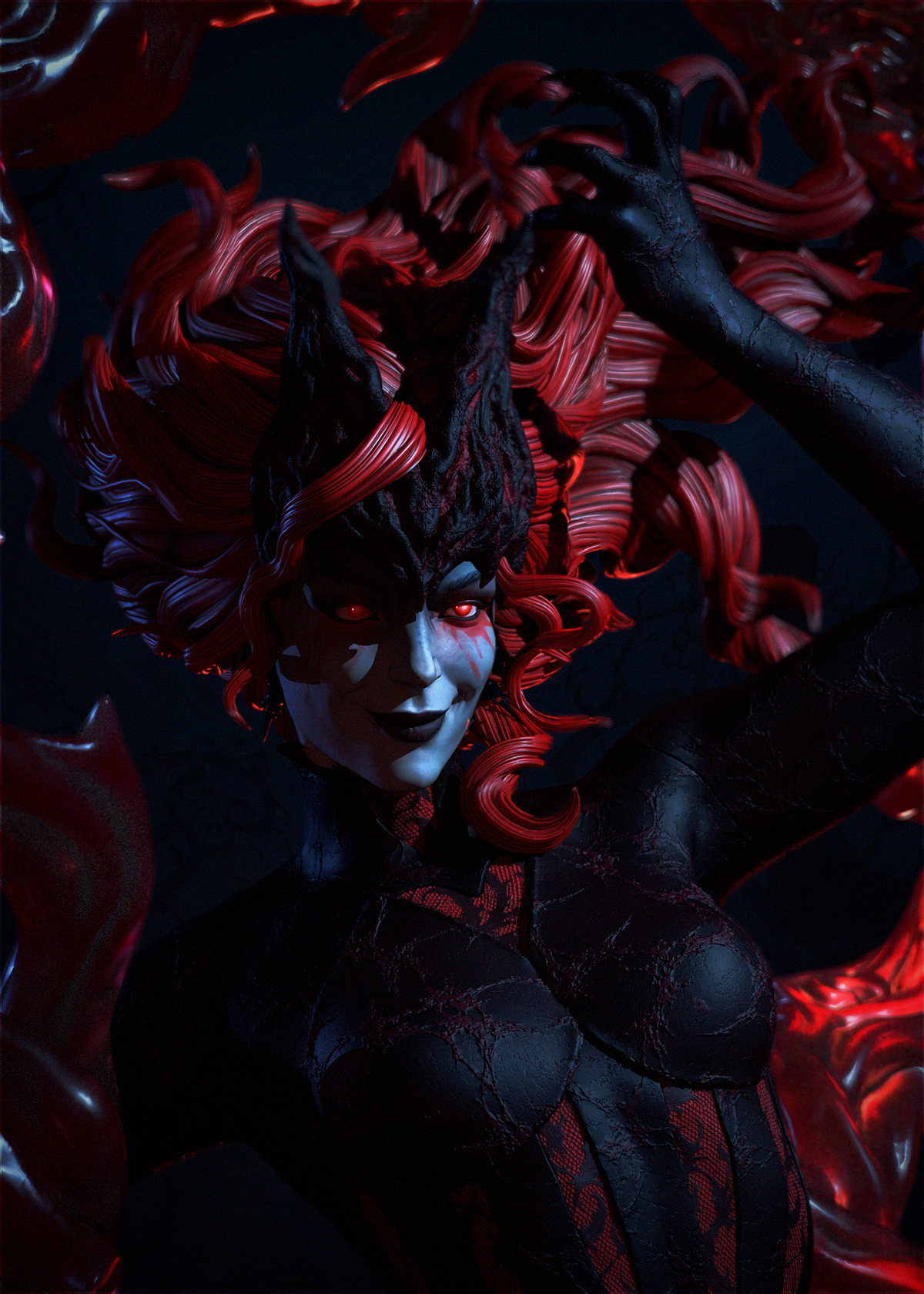 Lore | Wanda Maximoff (Earth-94152) Collector-Grade STL Digital Files for 3D Printing.