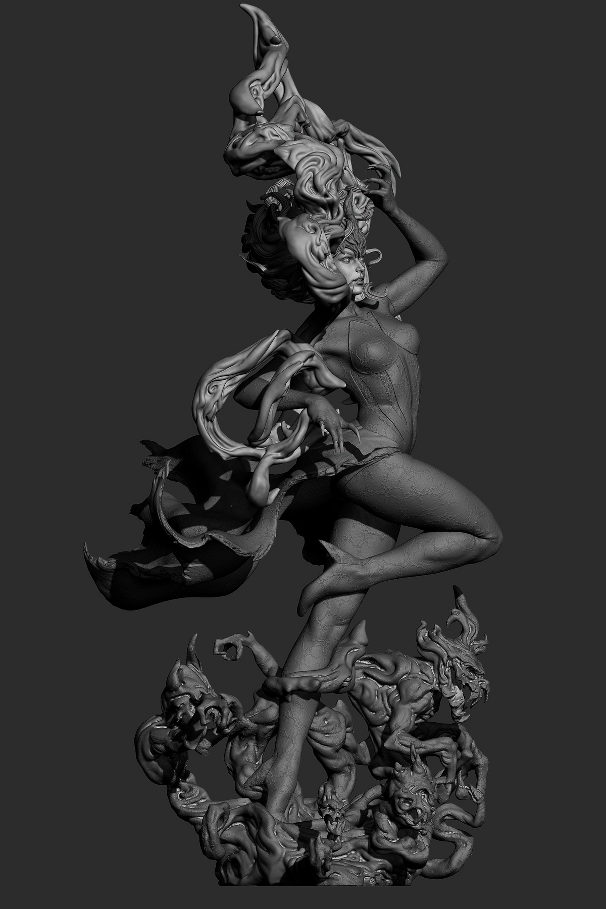 Lore | Wanda Maximoff (Earth-94152) Collector-Grade STL Digital Files for 3D Printing.