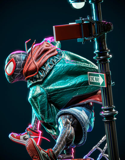 Miles Morales - Collector-Grade STL Digital Files for 3D Printing
