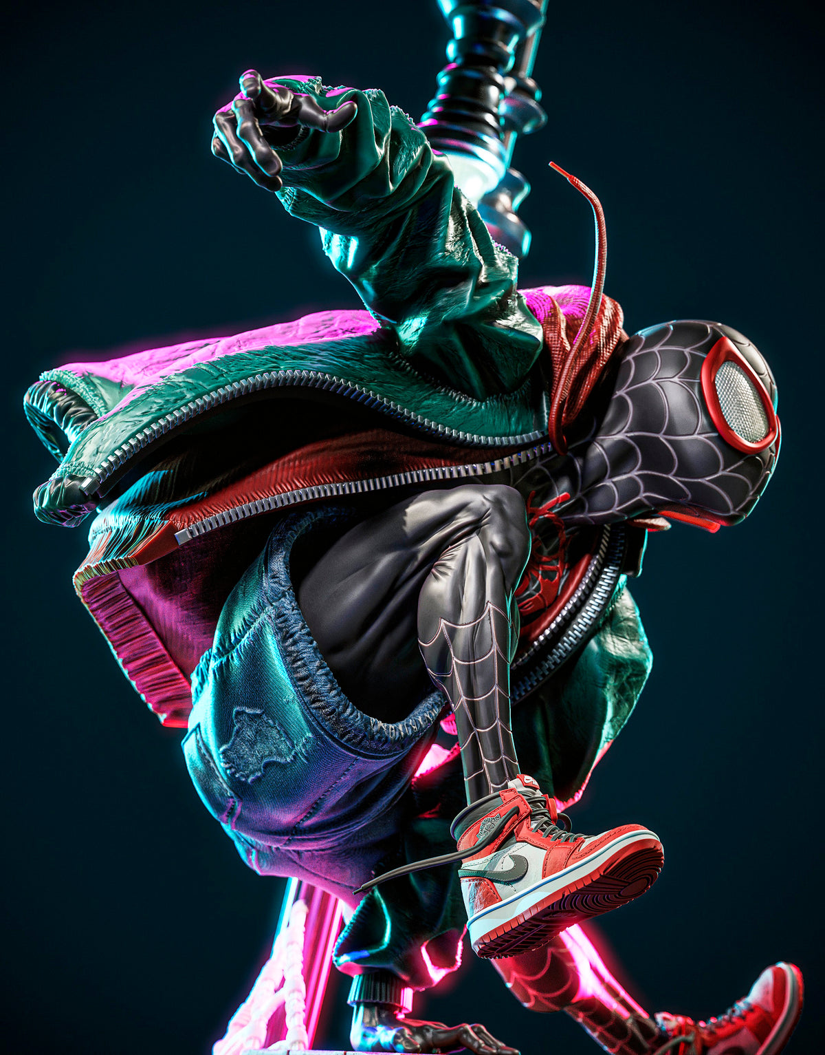 Miles Morales - Collector-Grade STL Digital Files for 3D Printing