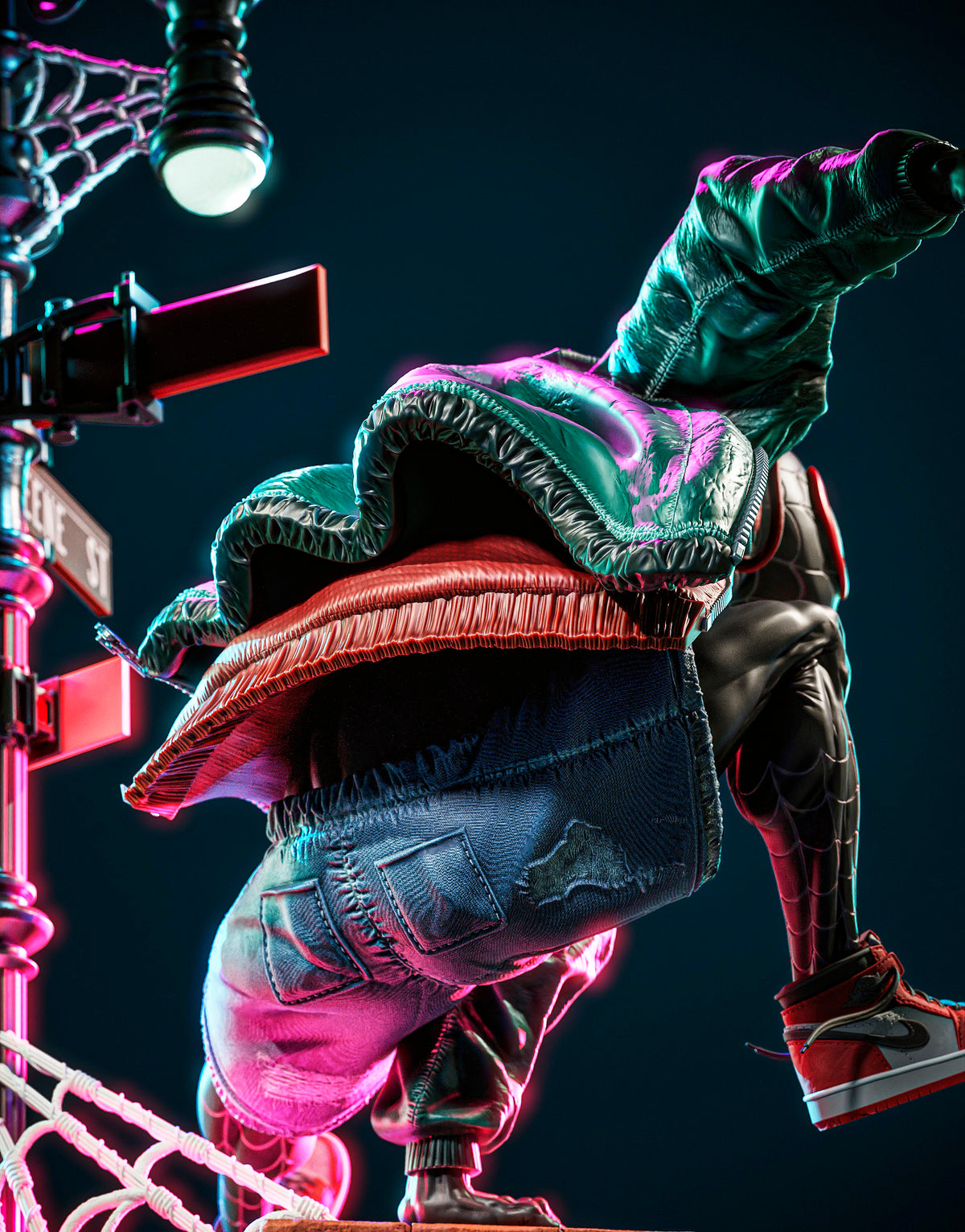 Miles Morales - Collector-Grade STL Digital Files for 3D Printing