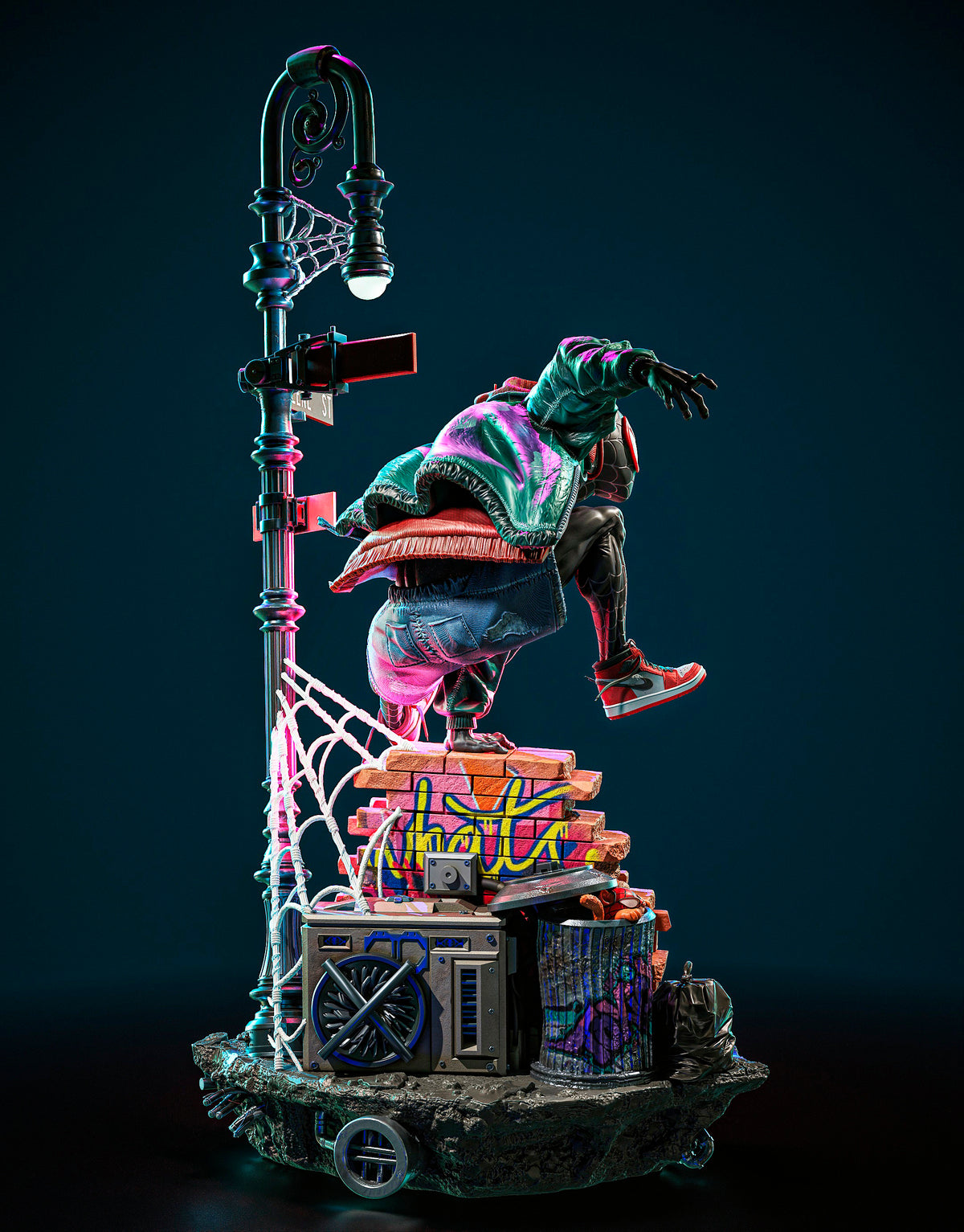Miles Morales - Collector-Grade STL Digital Files for 3D Printing