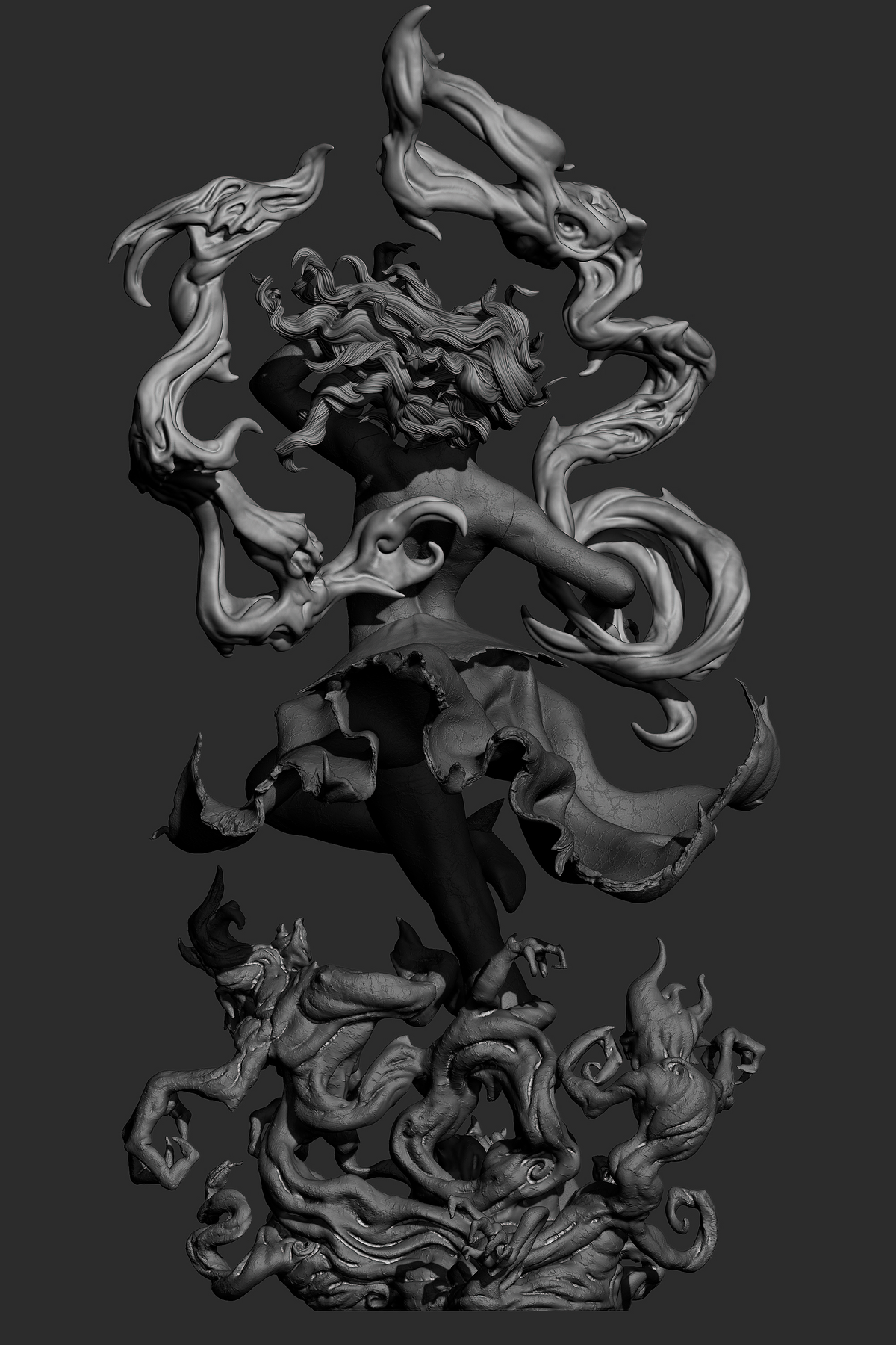 Lore | Wanda Maximoff (Earth-94152) Collector-Grade STL Digital Files for 3D Printing.