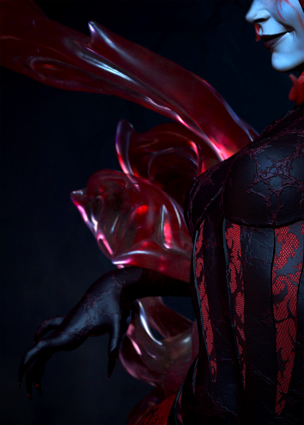 Lore | Wanda Maximoff (Earth-94152) Collector-Grade STL Digital Files for 3D Printing.